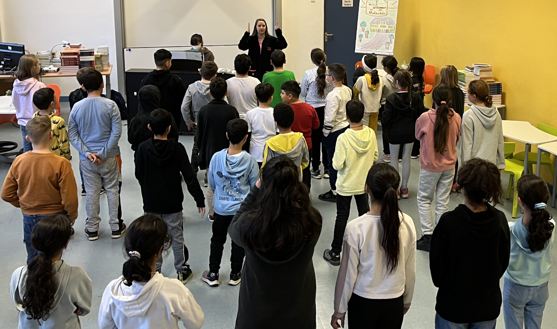 Ritter Rost im Hans-Sachs-Haus: Ricarda-Musiklehrer singen mit Grundschulen
